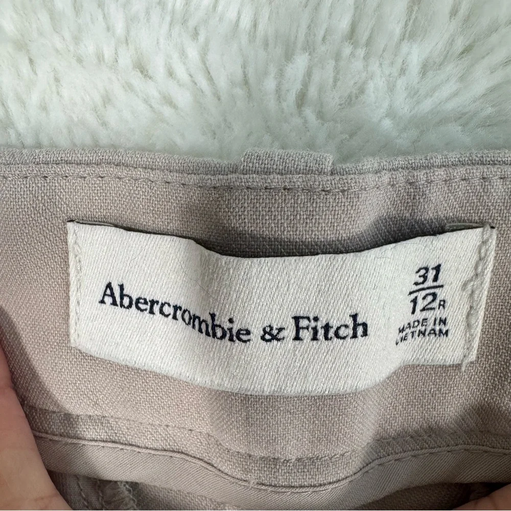 Abercrombie & Fitch Sloane Low Rise Tailored Wide Leg Pant Women’s 12 Career NEW
